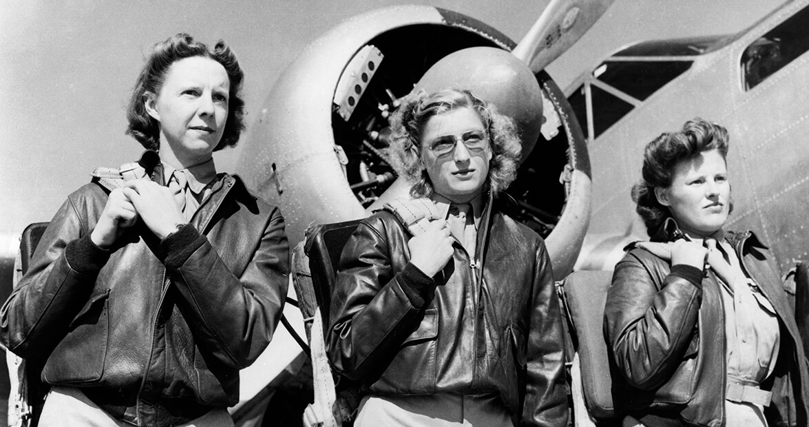 Three Women Airforce Service Pilots