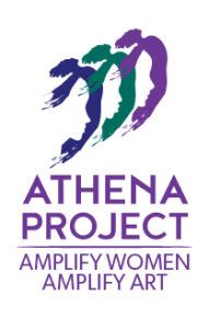 Logo displaying Amplify Women Art