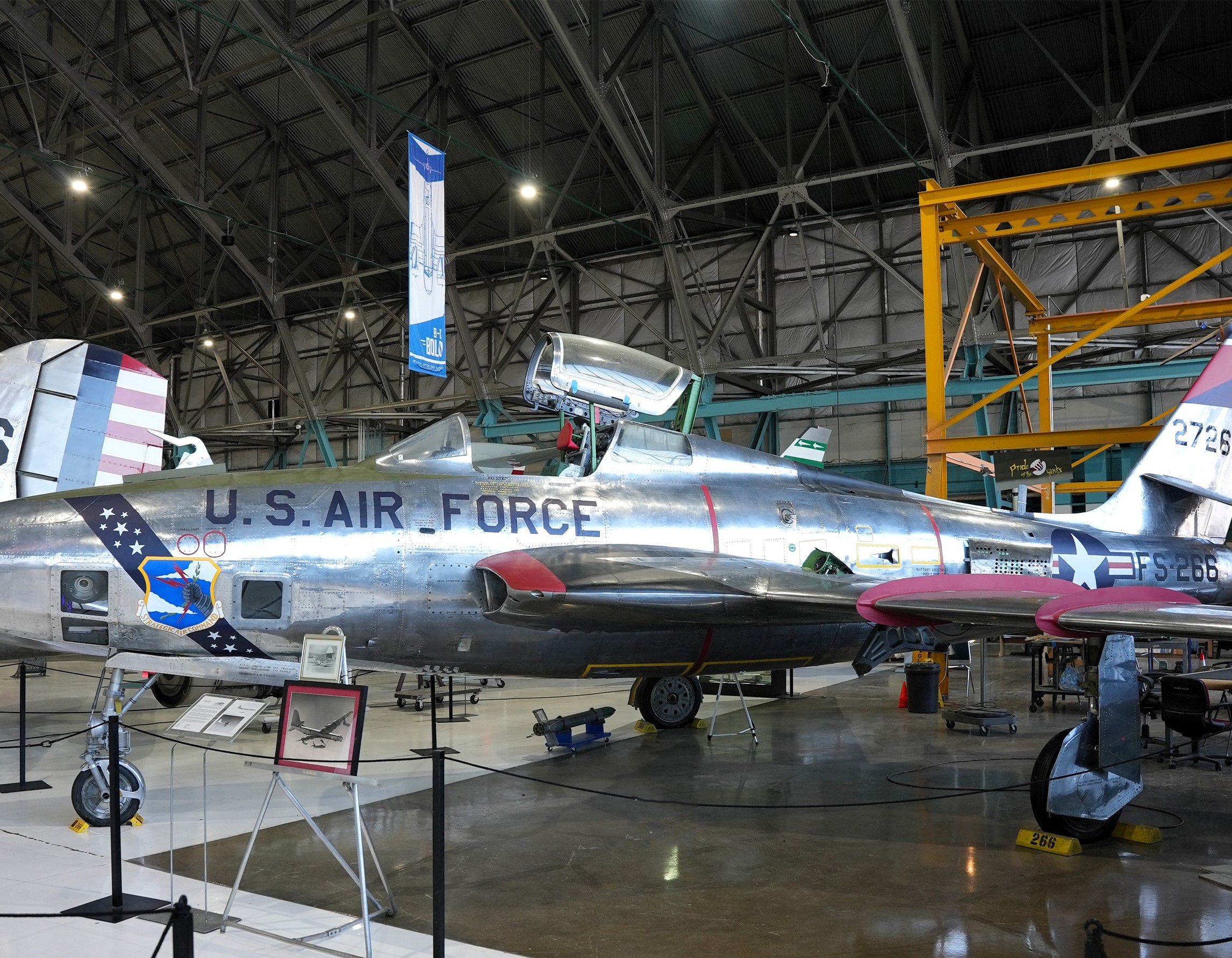 RF-84K Thunderflash at the Air & Space Museum