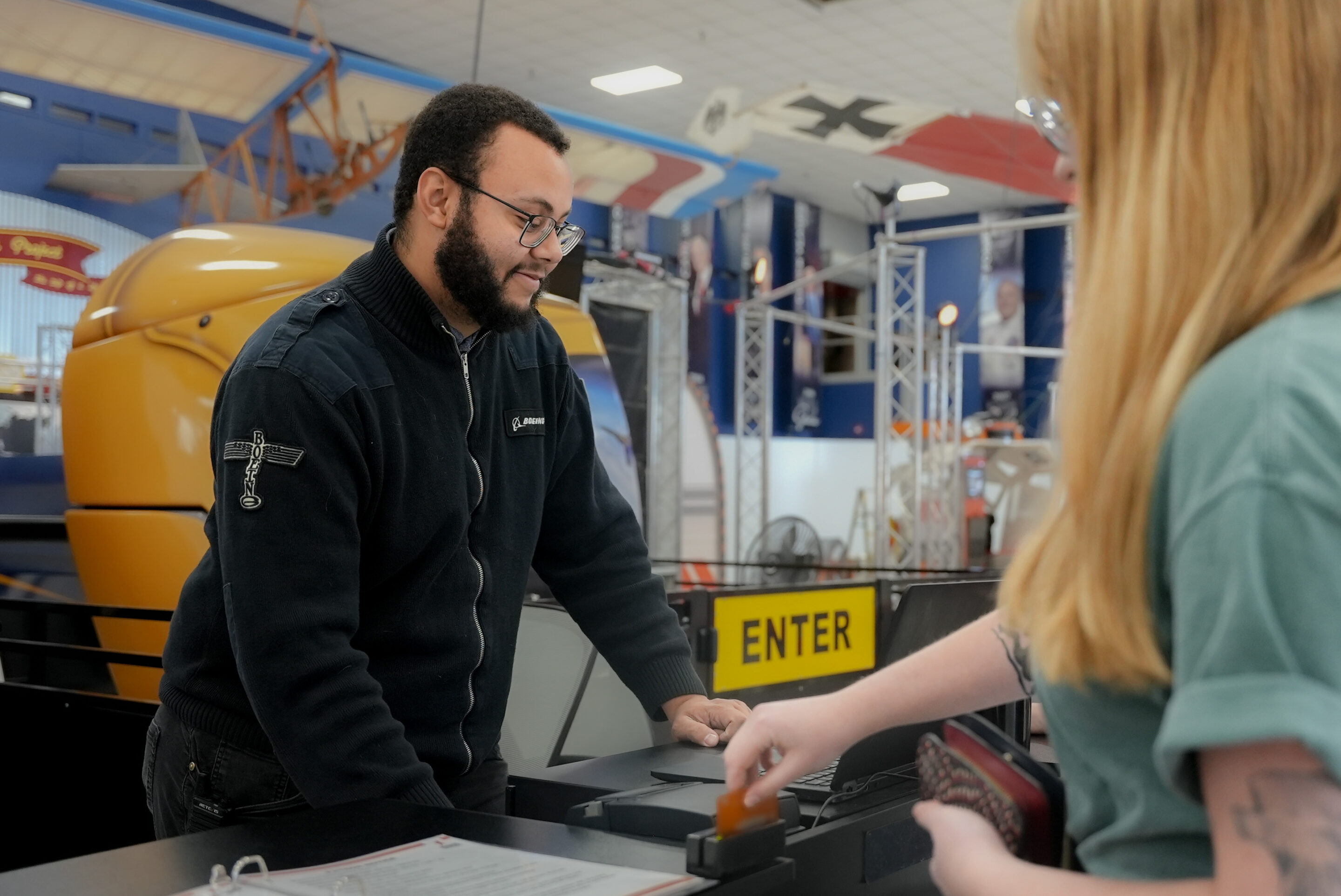 Simulator Experience | Wings Over the Rockies Air & Space Museum