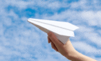 Paper airplane