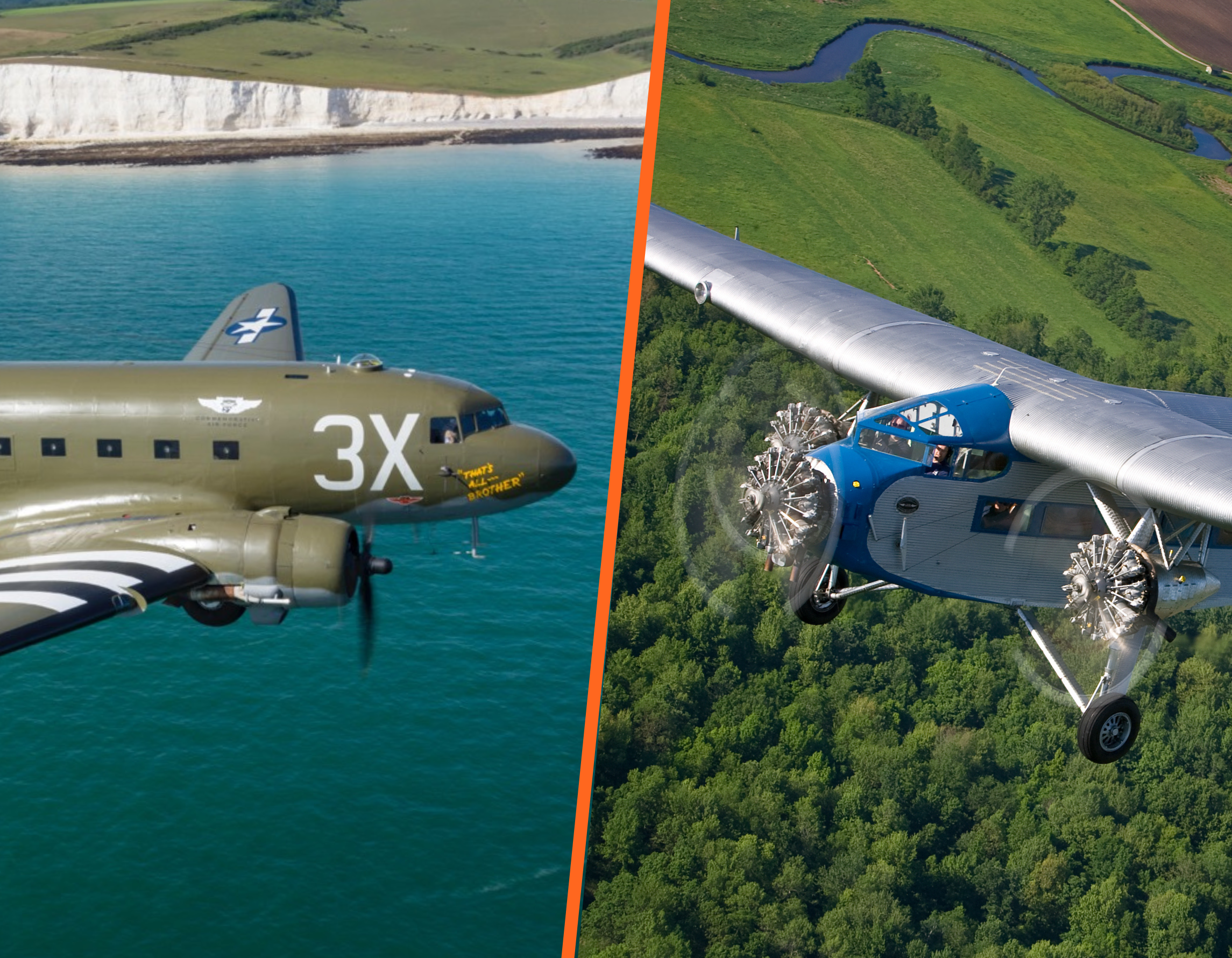CAF C-47 and the EAA Ford Tri-motor