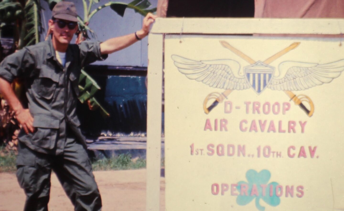 Keith Shaddox in Vietnam in 1970