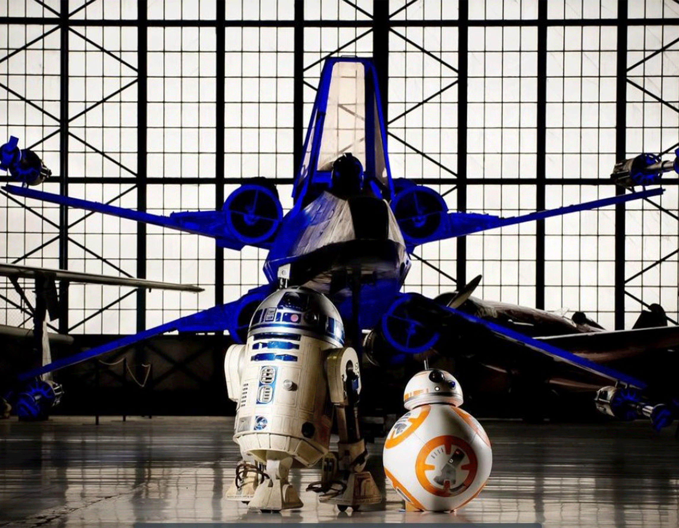 X-Wing and R2-D2