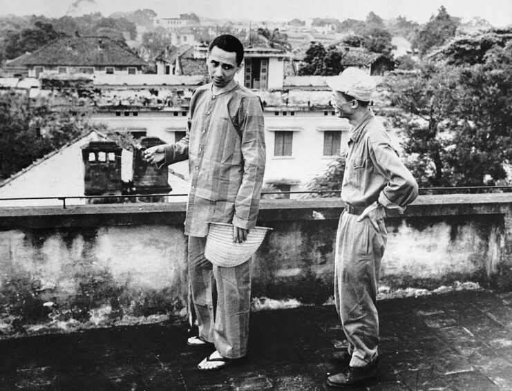 Everett Alvarez, Jr. in a prison in North Vietnam