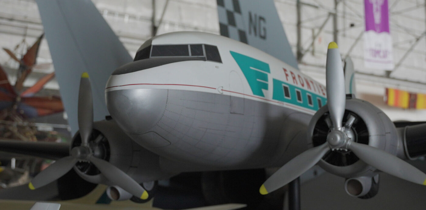 Frontier Airlines Douglas DC-3 (~1/6 scale model)